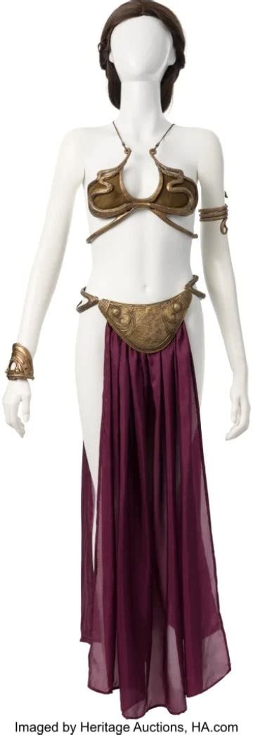 star wars leia bikini|Star Wars : le bikini de Princesse Leia vendu pour 160 000 euros。